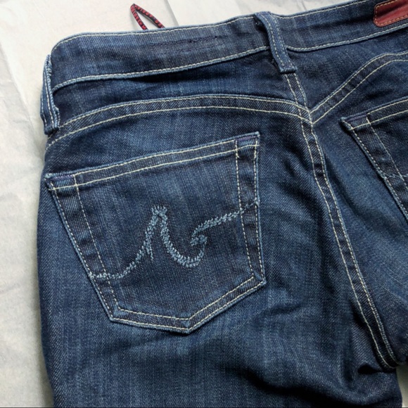 AG Adriano Goldschmied Liberty Cuffed Capri Jeans - Picture 5 of 7